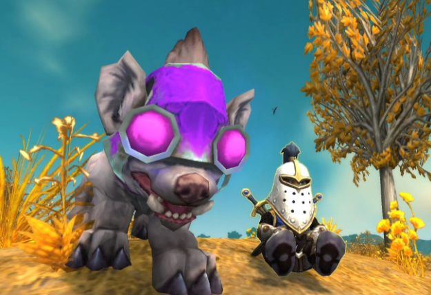 是魔域行将上线的幻兽狗年兽琉璃之拥萝拉是雌性容貌心爱娇憨