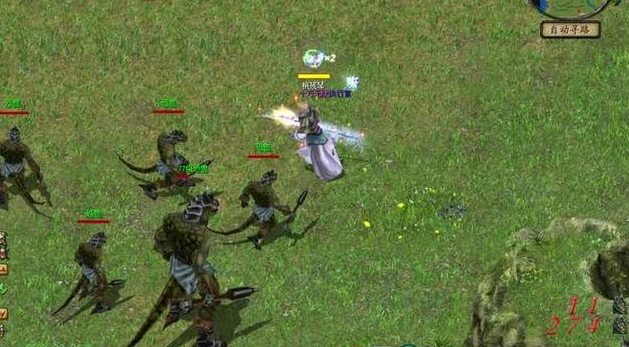 装备不好技能一般不懂晋级的捷径一个人游荡刷鹿角兽和绿魔精